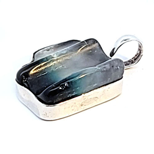 Turmalin blau Anhänger  - 4