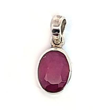 Turmalin rosarot (Rubellit) Anhänger  - 1