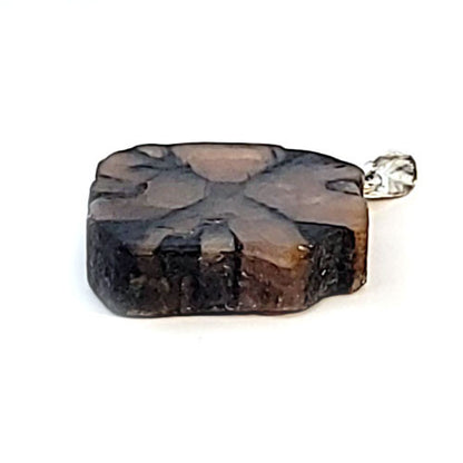 Chiastolith Anhänger  - 4