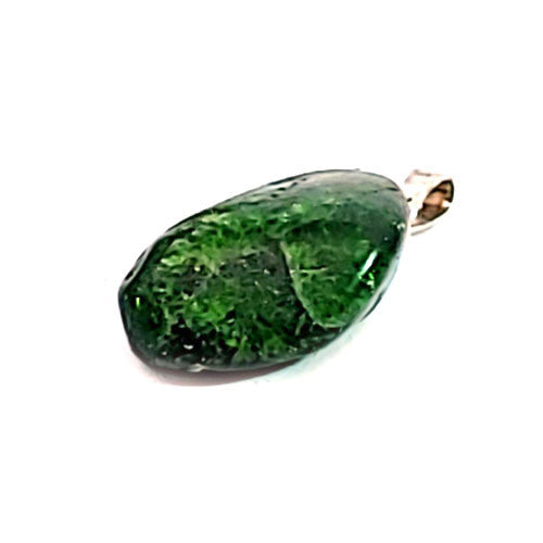 Chromdiopsid Anhänger  - 2