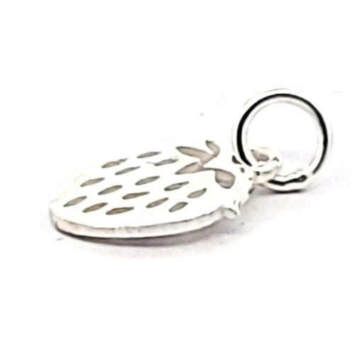 Erdebeere Anhänger, silber  - 1