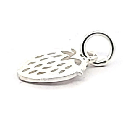 Erdebeere Anhänger, silber  - 1