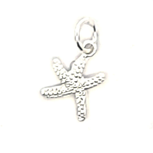 Seestern klein Anhänger, silber  - 2