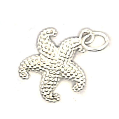 Seestern Anhänger, silber  - 1