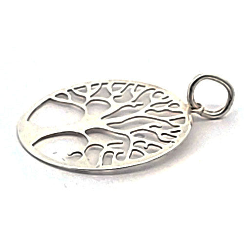 Baum des Lebens Anhänger, silber  - 2