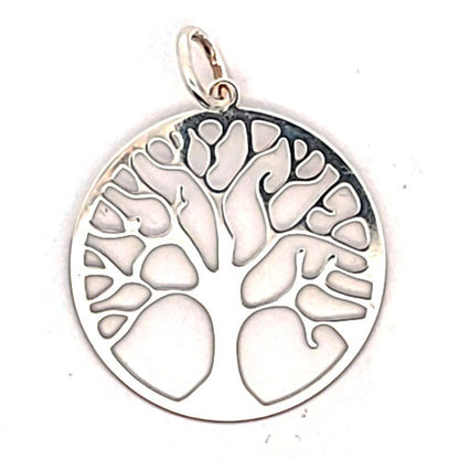 Baum des Lebens Anhänger, silber  - 1