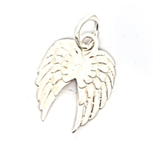 Engelsflügel Anhänger, silber  - 1