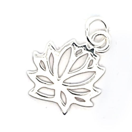 Lotusblüte , silber  - 1