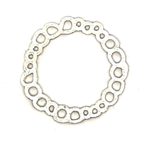 Silberelement Kreis mittel, silber  - 2