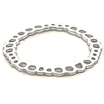 Silberelement Kreis groß, silber  - 1