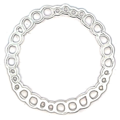 Silberelement Kreis groß, silber  - 2