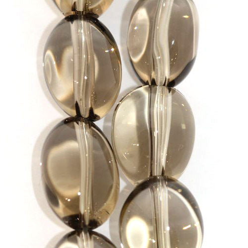 Rauchquarz, Strang Tumble 12 x 16mm  - 1