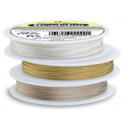 Beadalon Schmuckdraht 19 Stränge metallic satin gold Beadalon - 2