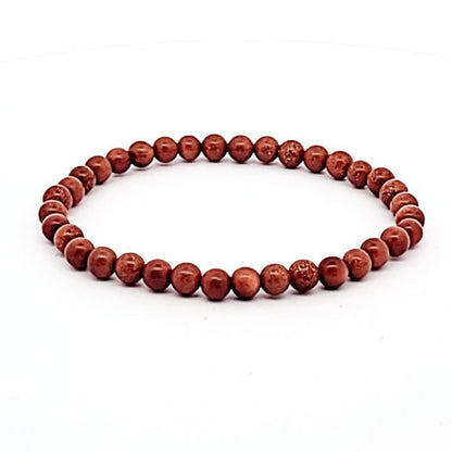 Brauner Goldfluss Kinder-Armband, 16 cm  - 1