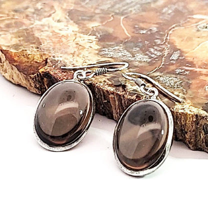 Ohrringe Rauchquarz  - 1