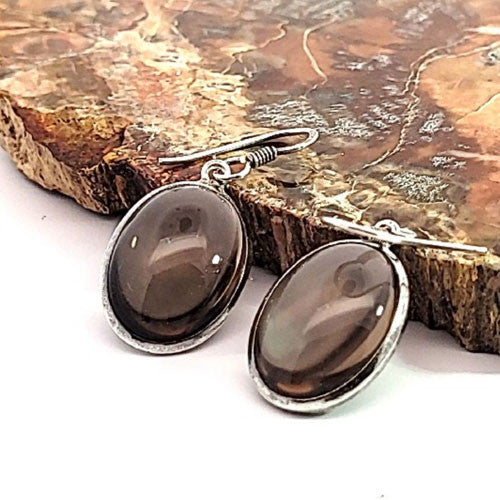 Ohrringe Rauchquarz  - 3