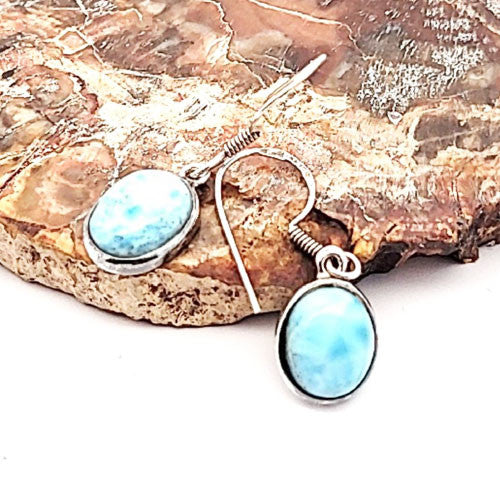 Ohrringe Larimar  - 3