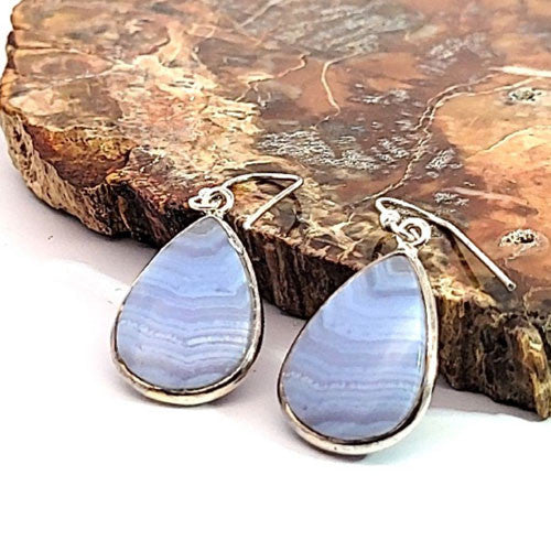 Ohrringe Chalzedon  - 1