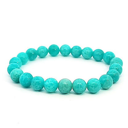 Amazonit Armband 8 mm  - 1
