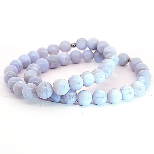 Chalzedon Armband 8 mm  - 1