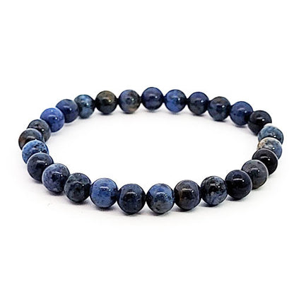 Dumortierit Armband 6 mm  - 1