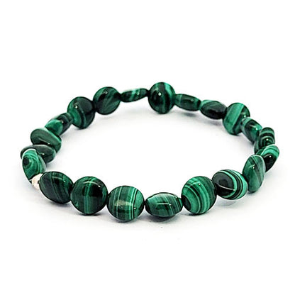 Malachit Armband Disc  - 1