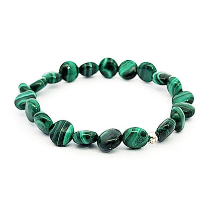 Malachit Armband Disc  - 2