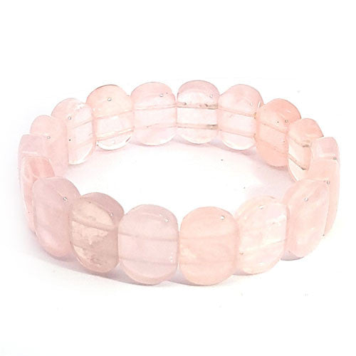 Rosenquarz Armband  - 1