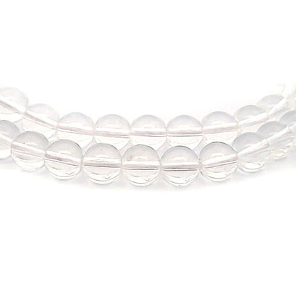 Bergkristall Kugelstrang 8 mm  - 2