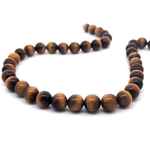 Tigerauge, Kugelstrang 10mm  - 1