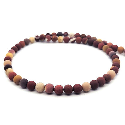 Mookait Kugelstrang matt 6 mm  - 1