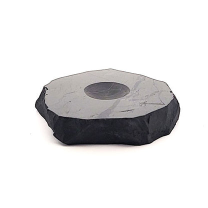 Schungit (Shungit) Kugel-Untersetzer mittel  - 3