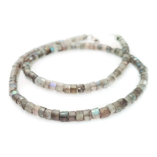 Labradorit-Kette Square  - 1