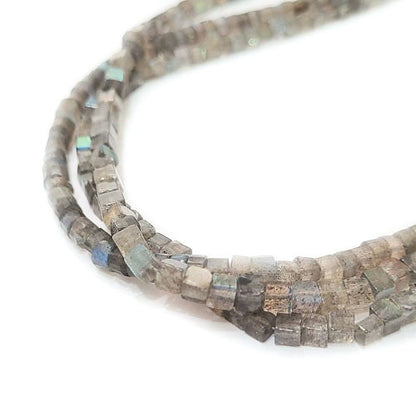 Labradorit-Kette Square  - 3