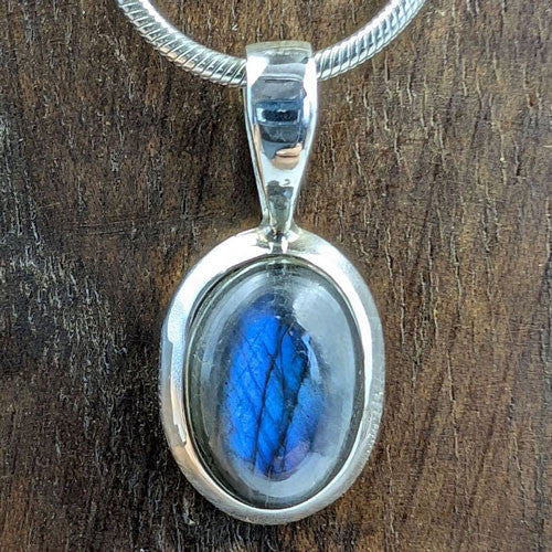 Labradorit Anhänger  - 2