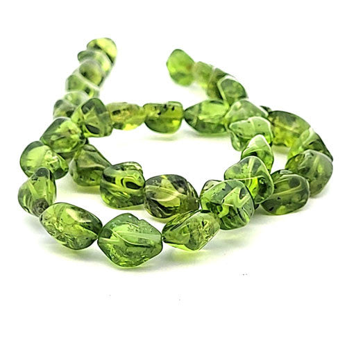 Peridot Strang Tumble 10 - 12 mm  - 1