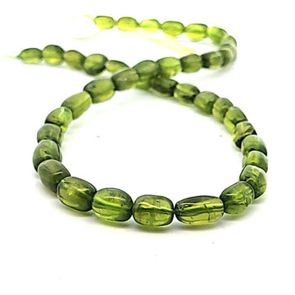 Peridot Strang Oval 7 x 10 -12 mm  - 1