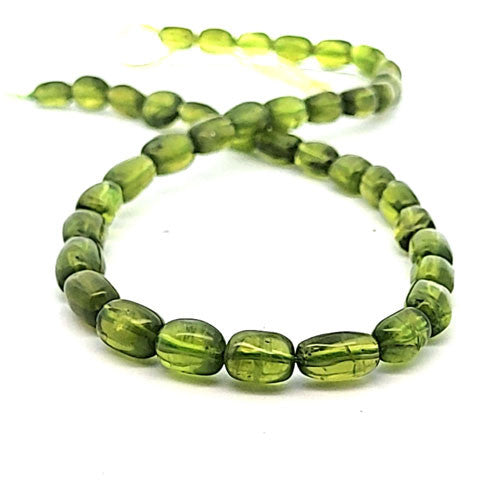 Peridot Strang Oval 7 x 10 -12 mm  - 1