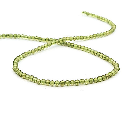 Peridot facettiert Strang 2,5 mm  - 3