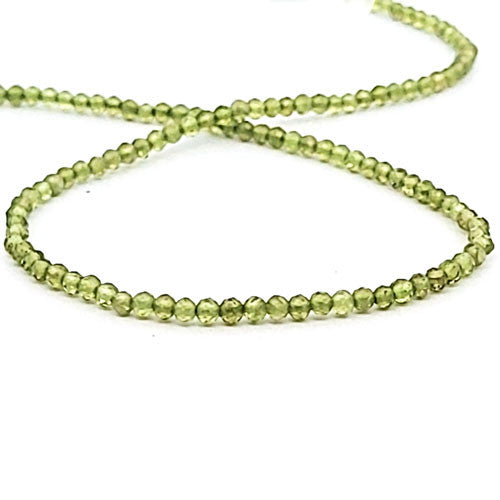 Peridot facettiert Strang 2,5 mm  - 1