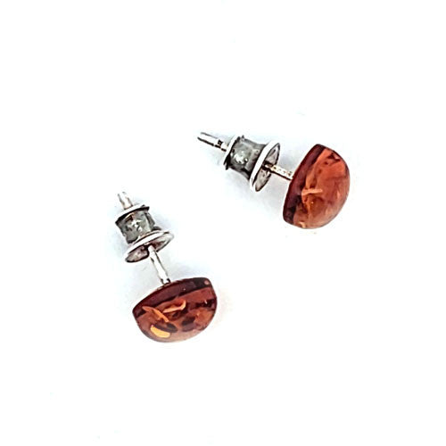 Bernstein Ohrstecker silber  - 3