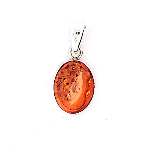 Bernstein Silberanhänger  - 2