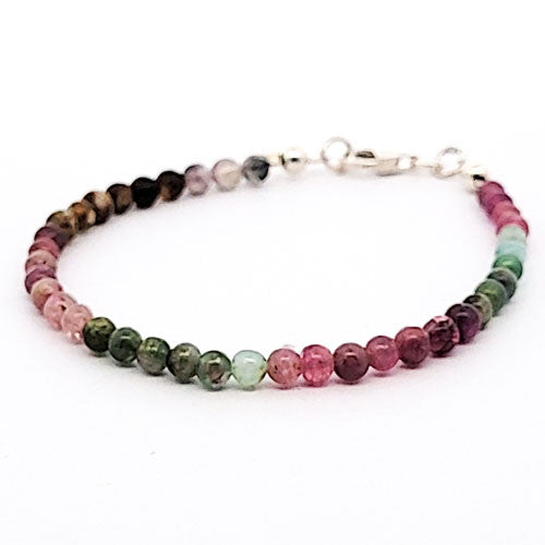 Turmalin multi Armband 4 mm  - 1