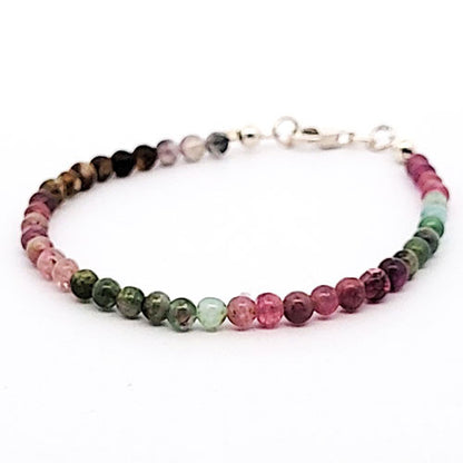 Turmalin multi Armband 4 mm  - 1