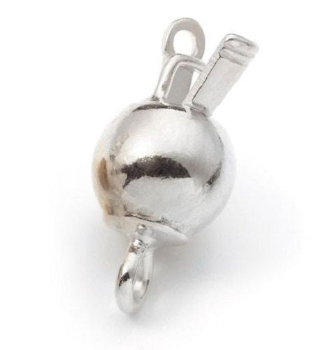 Kugelschließe 10mm, Silber  - 1