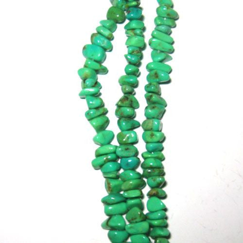 Türkis grün, Strang Tumble 4mm  - 1