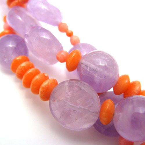 Collier Amethst-Koralle  - 3