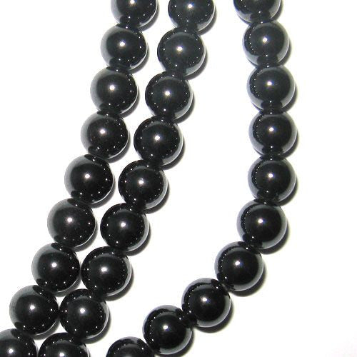 Hämatit Kugelstrang 6mm  - 1