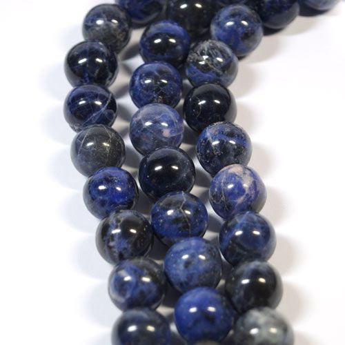 Sodalith Kugelstrang 12 mm  - 1