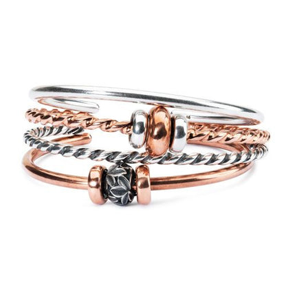 Armreifen Twist, kupfer Trollbeads - das Original - 3